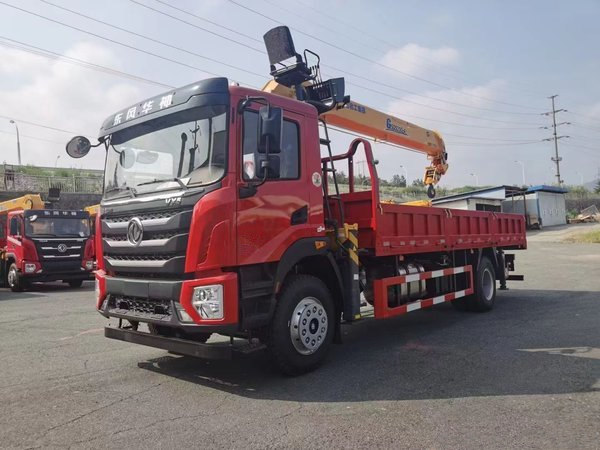 Customize Your Dongfeng Single-Row Truck-Mounted Crane Container Size Mian
