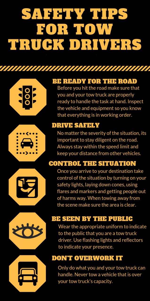 tow truck Adhere to Safety Guidelines and Procedures