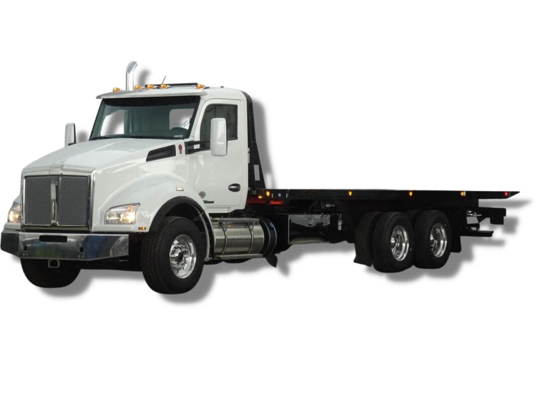 Flatbed tow truck (5)