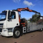 Tow Truck-Mounted Crane