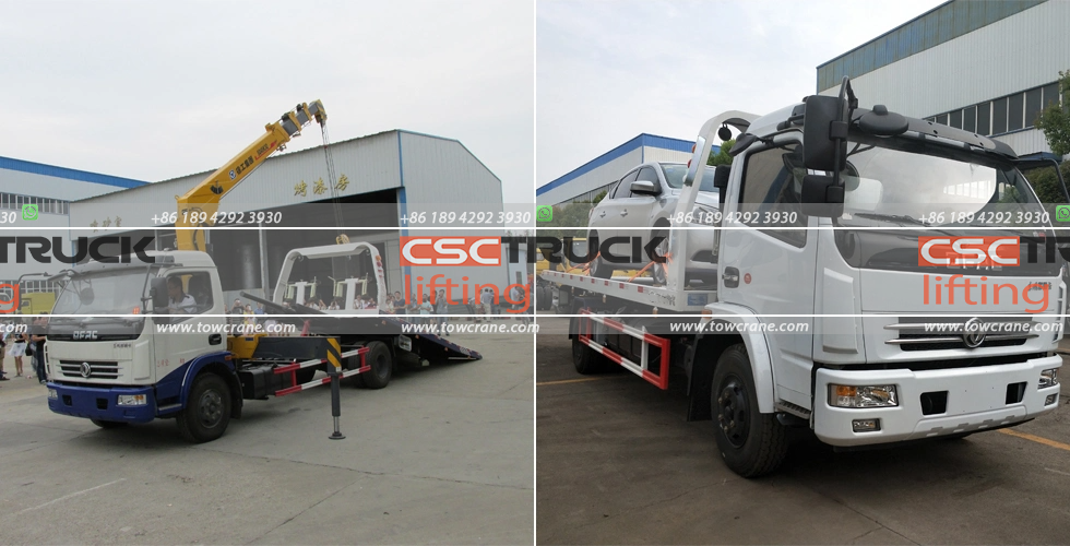 DONGFENG 5 Ton Small Wrecker Tow Truck Show 2