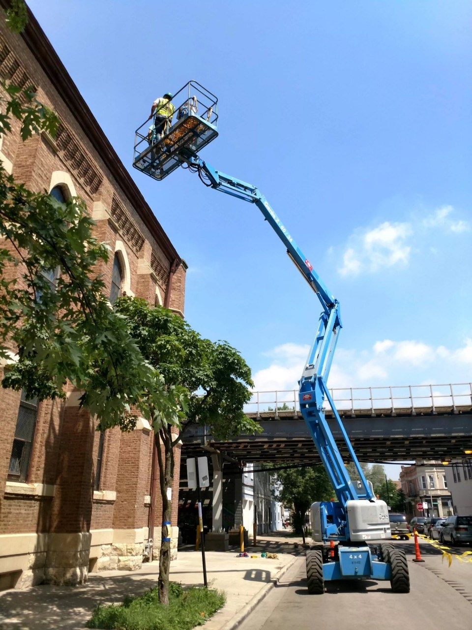 camión telescópico de elevación aérea (5)