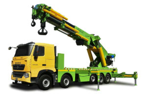 260 Ton Truck Mounted Super Knuckle Boom Crane