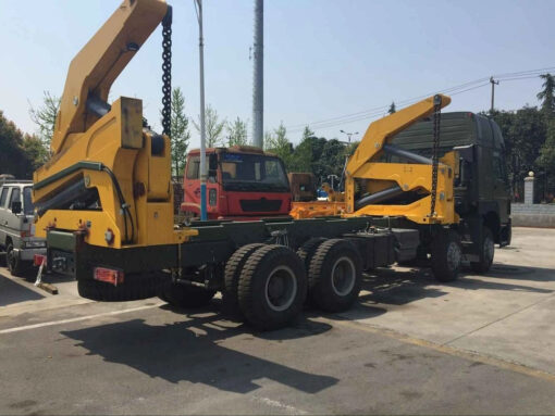 37 Ton Truck Mounted Side Lifter Crane