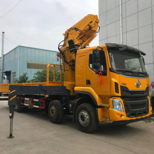 DONGFENG 20 Ton Hydraulic Knuckle Folded Boom Crane Truck