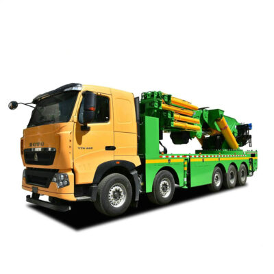 HOWO 130 Ton Knuckle Boom Folding Crane Truck