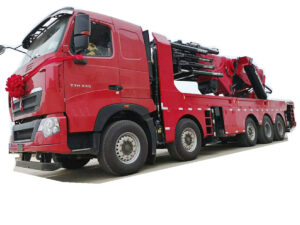 HOWO 360 Ton Knuckle Truck Mounted Crane