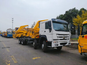 Sinotruk 16 Ton Side Crane Lifter Crane Truck