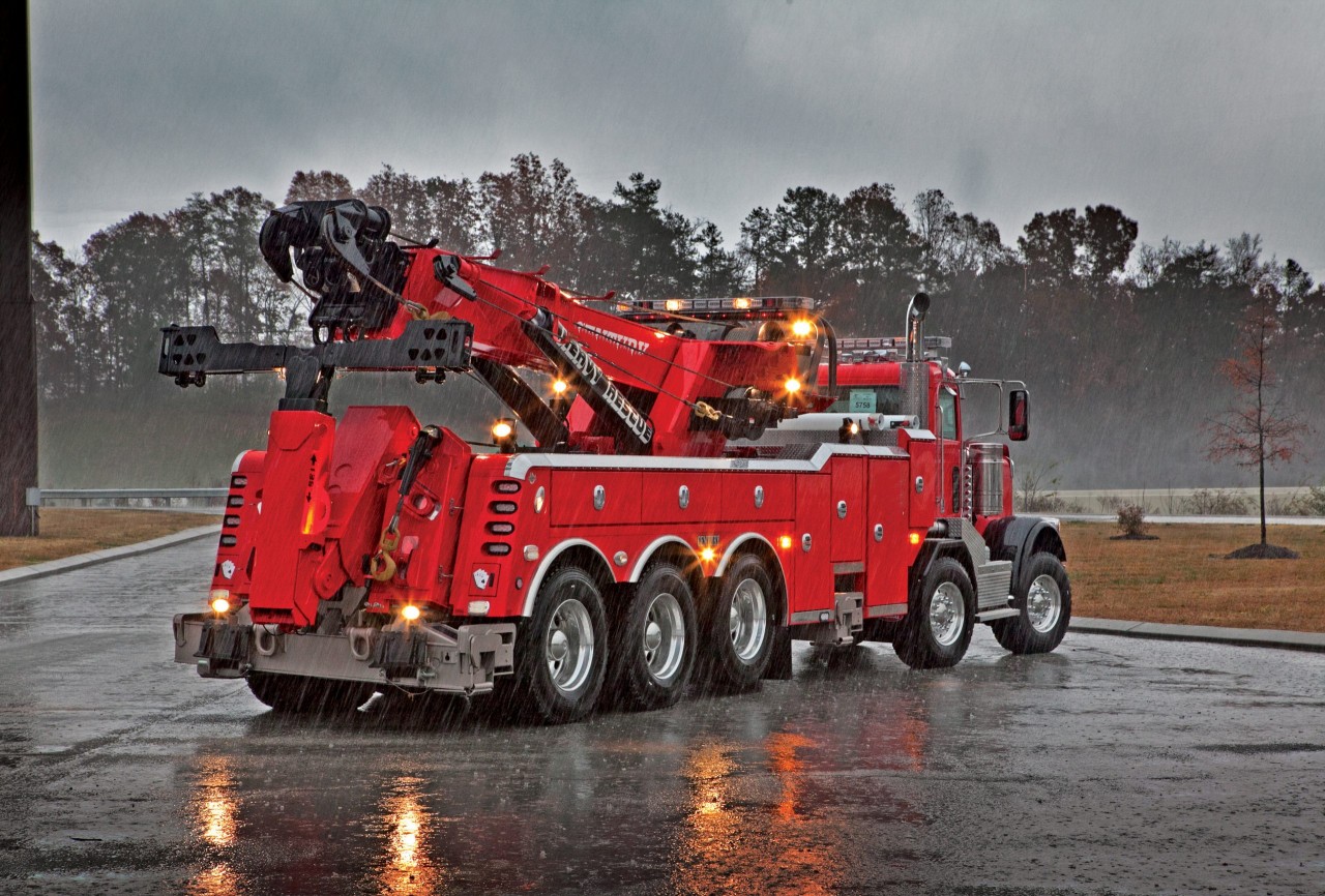 Wrecker Tow Trucks: Towing Heavy-Duty Challenges Tow Crane