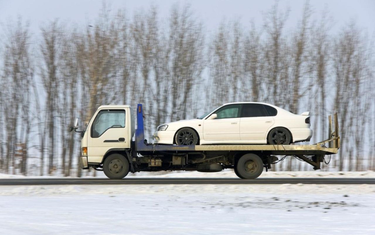 Flatbed Tow Truck