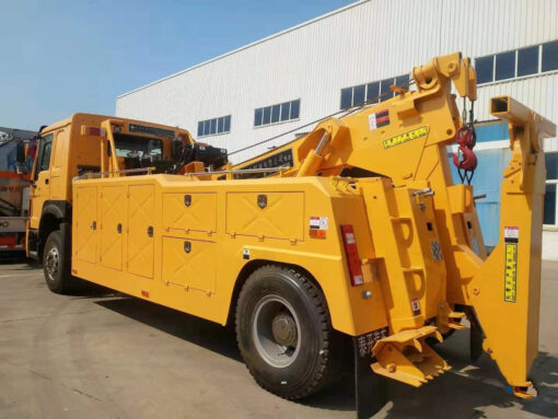 HOWO 50 Ton Rotator Emergency Wrecker Tow Truck