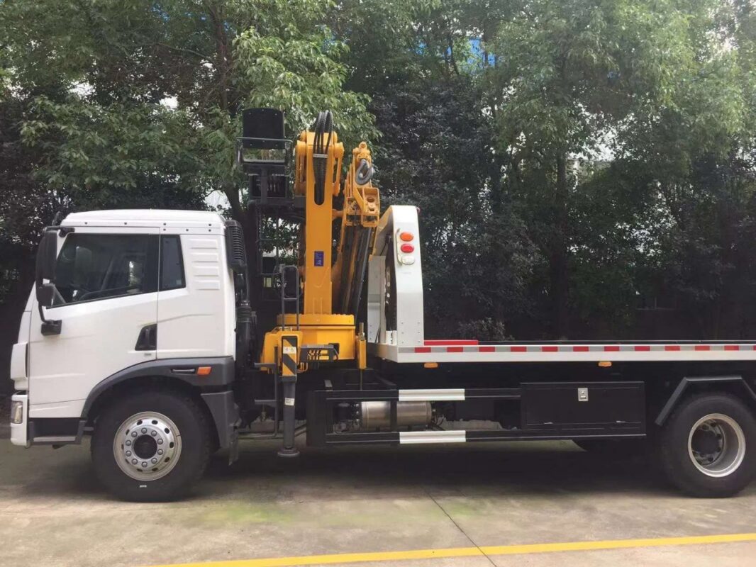 Tow Truck Mounted Crane
