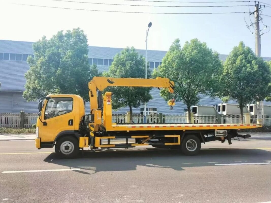 Crane Tow Truck