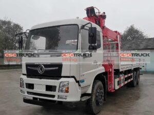 10 Wheelers 12 Ton Truck Telescopic Crane