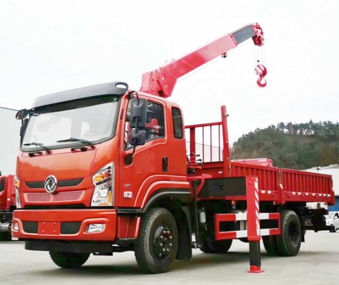 5 Ton Truck Telescopic Crane