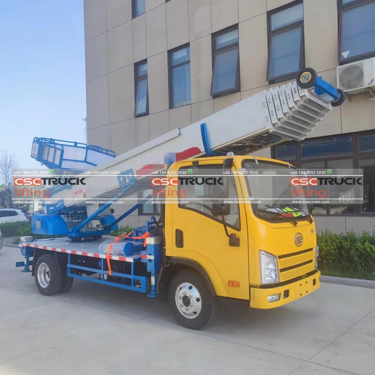 6 Wheelers 36M Ladder Lift Truck (3)
