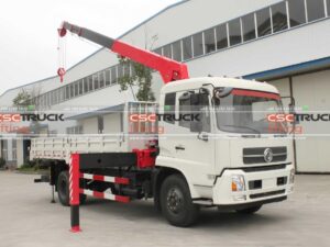 6 Wheelers 6 Ton Truck Telescopic Crane