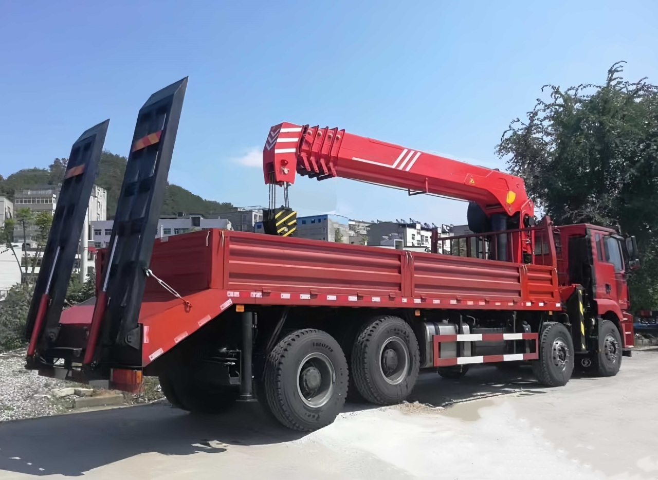 Shacman m3000 20 To pupọ r hestopic Crane (6)