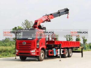 10 Wheelers 16 Ton Knuckle Boom Crane