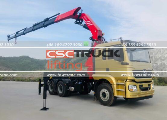 10 Wheelers 20 Ton Knuckle Boom Crane (3)