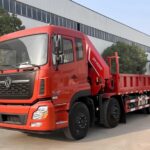 12 Wheelers 20 Ton Knuckle Boom Crane