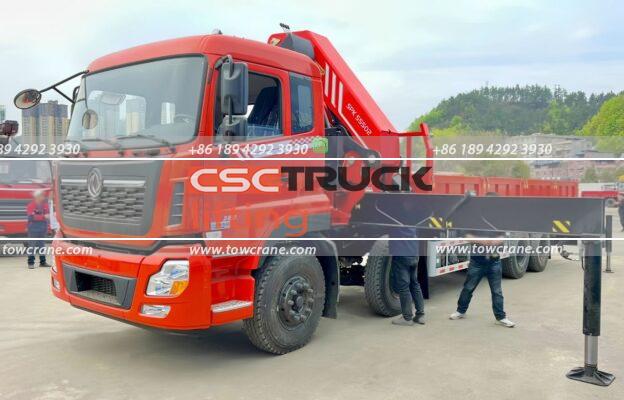 12 Wheelers 20 Ton Knuckle Boom Crane (4)