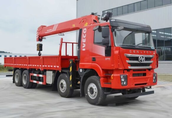 12 Wheelers Truck Telescopic Crane 16 Ton (2)