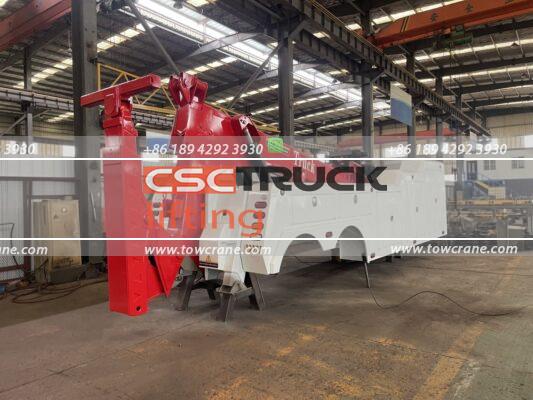 35Ton Integrated Wrecker Unit with Aluminum Toolbox