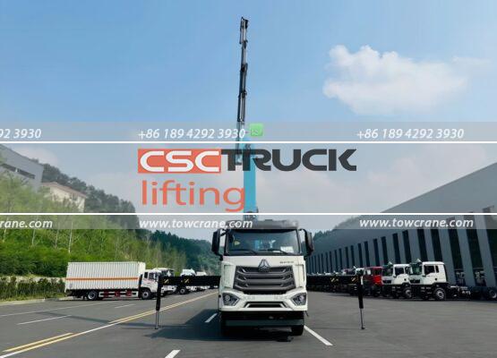 HOWO 16 Ton Knuckle Boom Crane (2)