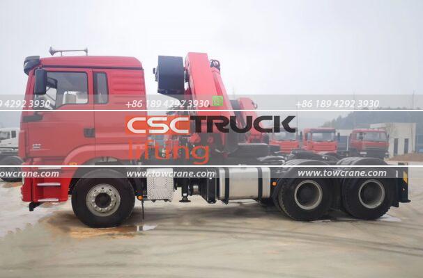 SHACMAN 16 Ton Knuckle Boom Crane (3)