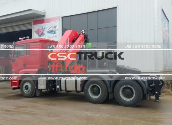 SHACMAN 16 Ton Knuckle Boom Crane (7)