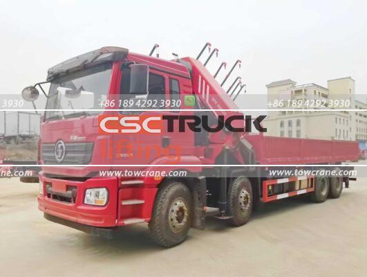 SHACMAN 20 Ton Knuckle Boom Crane