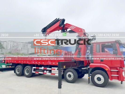 SHACMAN 23 Ton Knuckle Boom Crane (2)