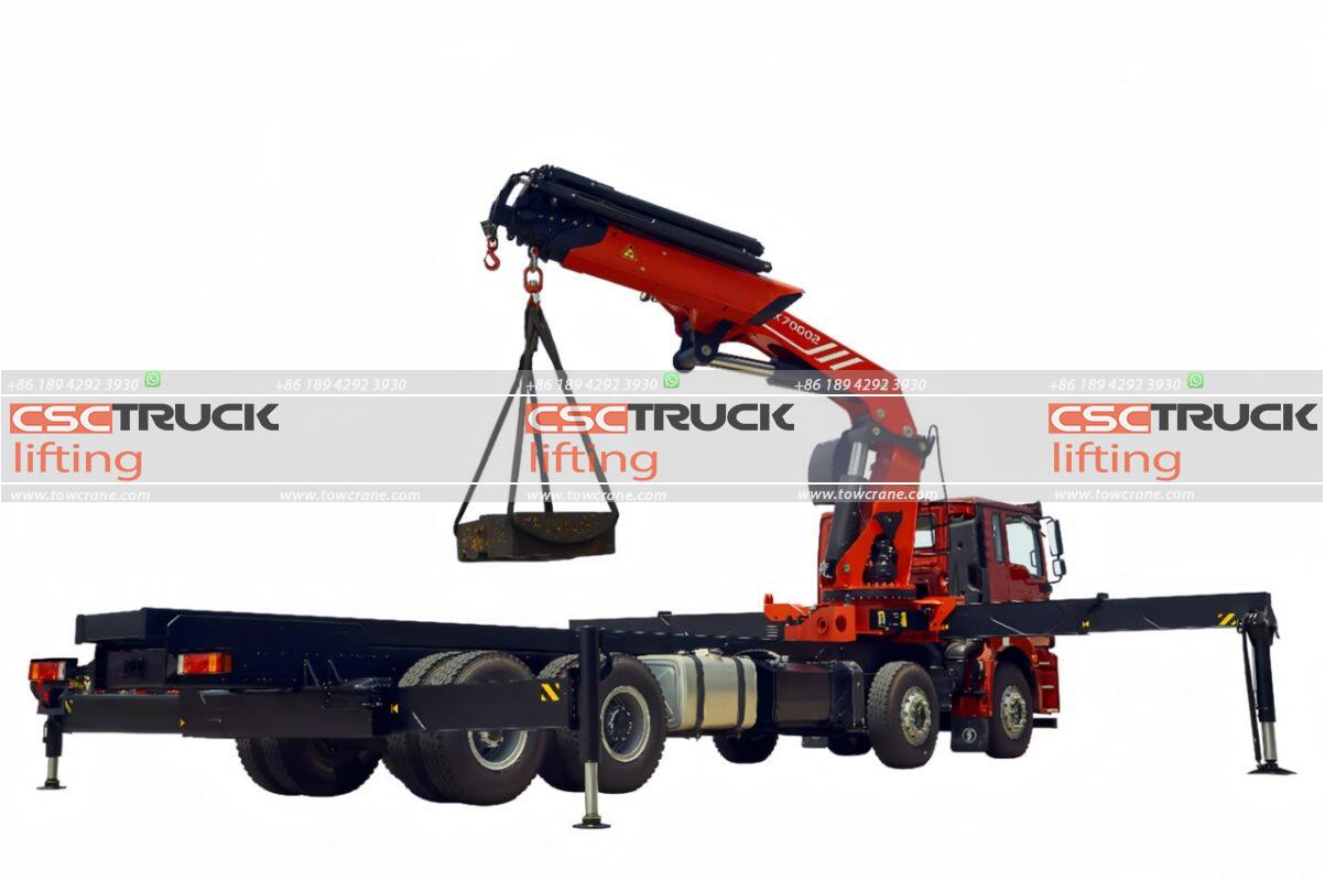 SHACMAN 23 Ton Knuckle Boom Crane (6)