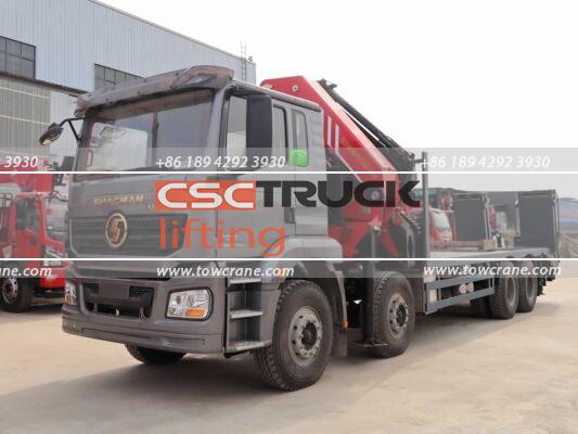 SHACMAN H3000 21 Ton Knuckle Boom Crane (2)