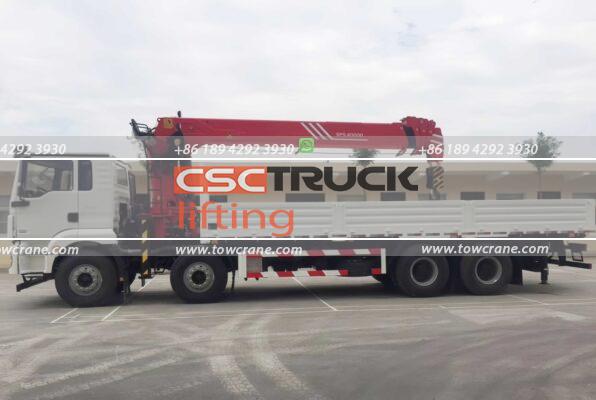 SHACMAN M3000 16 Ton Truck Telescopic Crane (7)