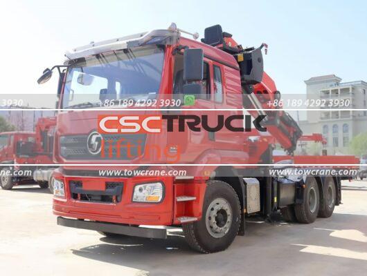 SHACMAN M3000 21 Ton Knuckle Boom Crane