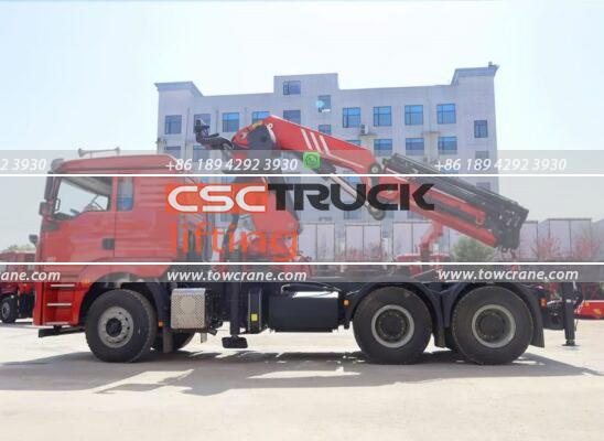 SHACMAN M3000 21 Ton Knuckle Boom Crane (6)