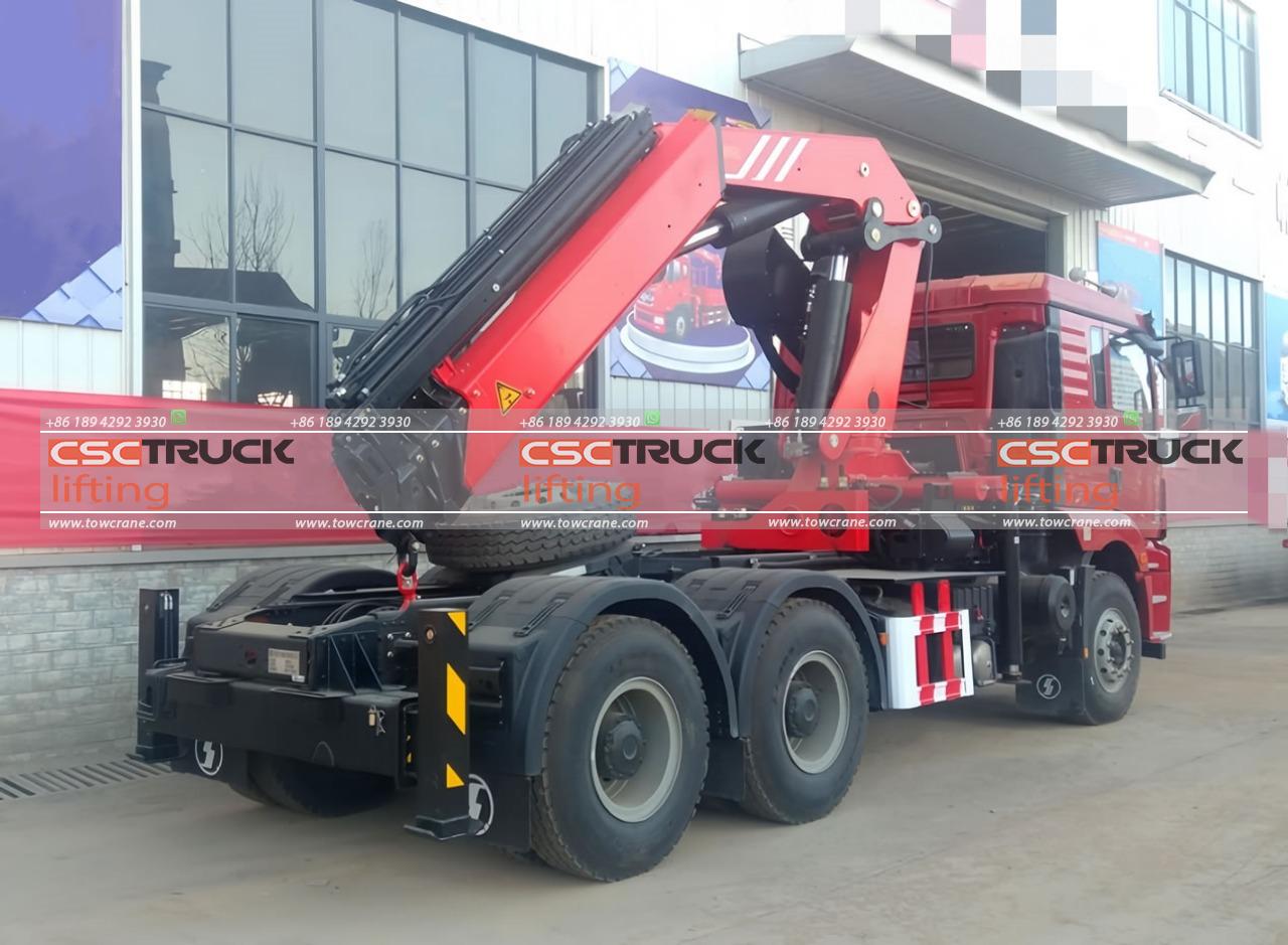 SHACMAN M3000 21 Ton Knuckle Boom Crane (7)