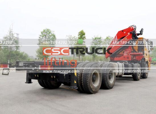 SHACMAN M3000 9 Ton Knuckle Boom Crane (4)