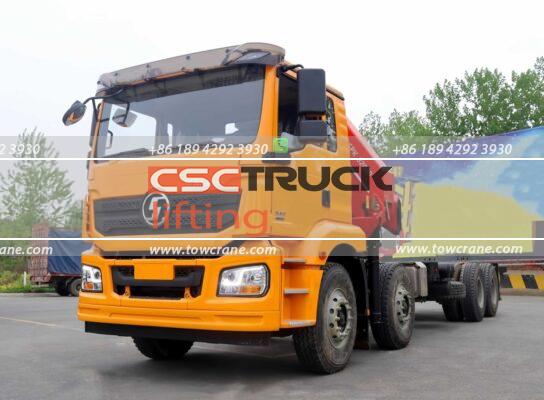 SHACMAN M3000 9 Ton Knuckle Boom Crane