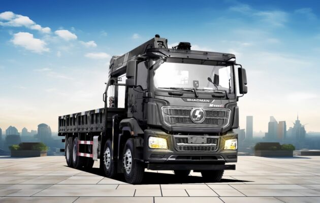 SHACMAN M3000 Truck Telescopic Crane 14 Ton (2)