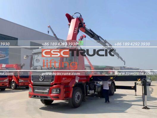 SHACMAN M3000S 23 Ton Knuckle Boom Crane