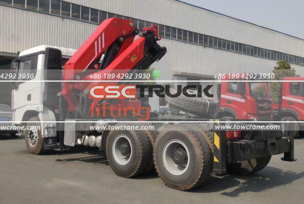 SHACMAN X3000 21 Ton Knuckle Boom Crane (3)