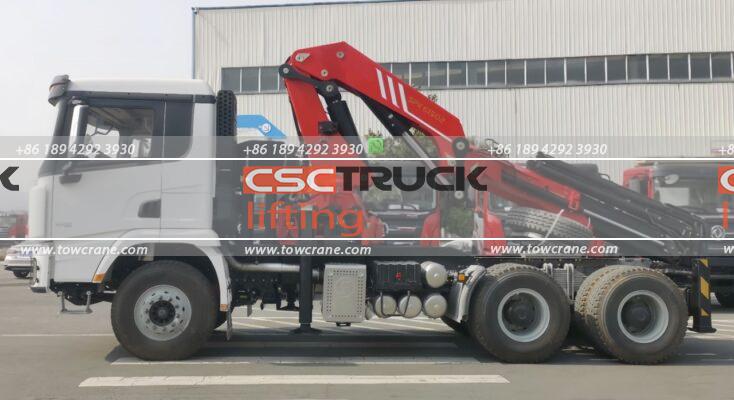 SHACMAN X3000 21 Ton Knuckle Boom Crane (5)