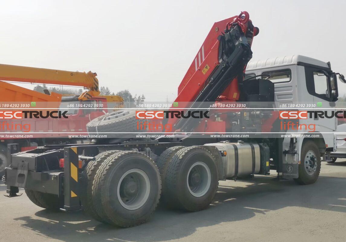 SHACMAN X3000 21 Ton Knuckle Boom Crane (6)