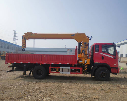 Truck Loader 8 Ton Telescopic Crane (2)