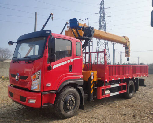 Truck Loader 8 Ton Telescopic Crane (7)