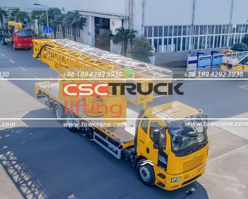 18m Truss Type Bridge Inspection Platform (1)