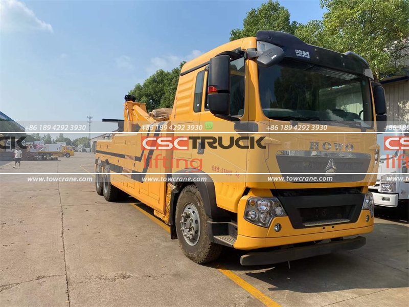 STRAK 30Ton Integated Wrecker Truck